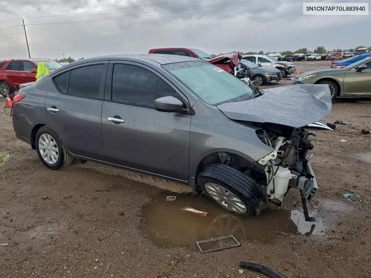 3N1CN7AP7GL883940 2016 Nissan Versa S