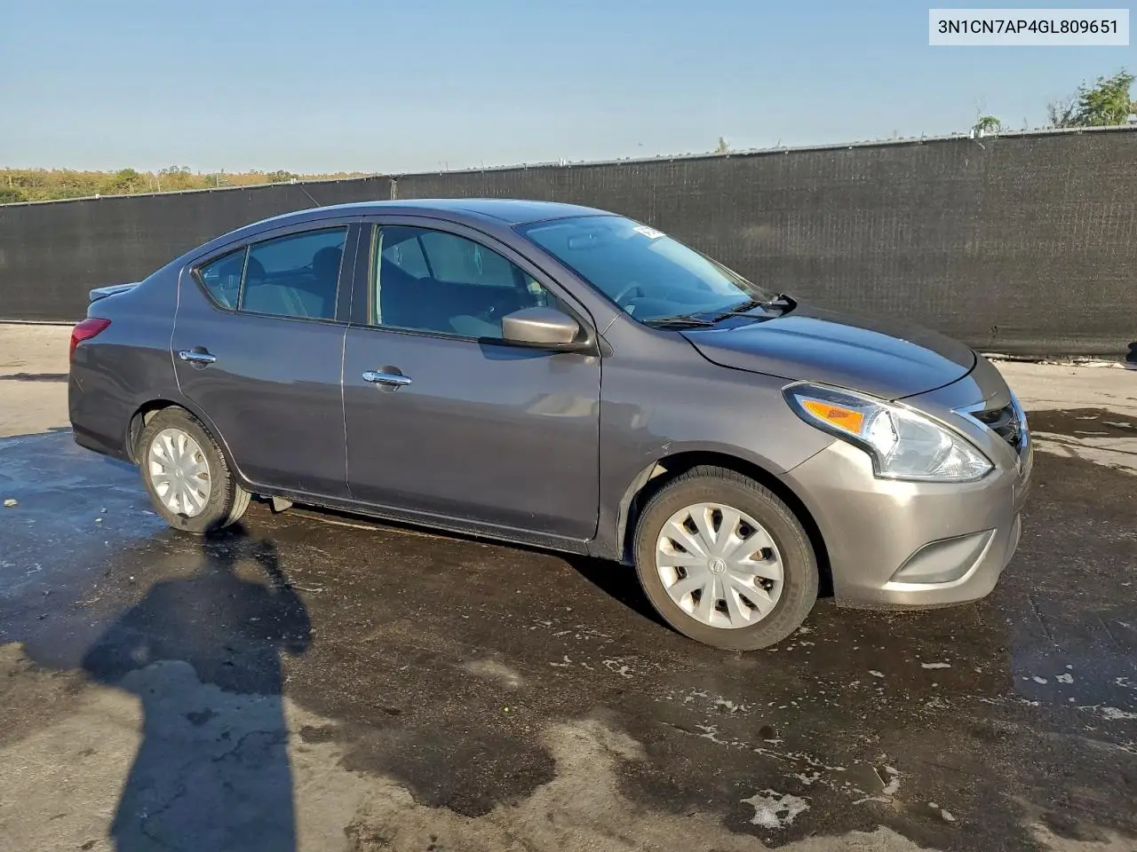 3N1CN7AP4GL809651 2016 Nissan Versa S
