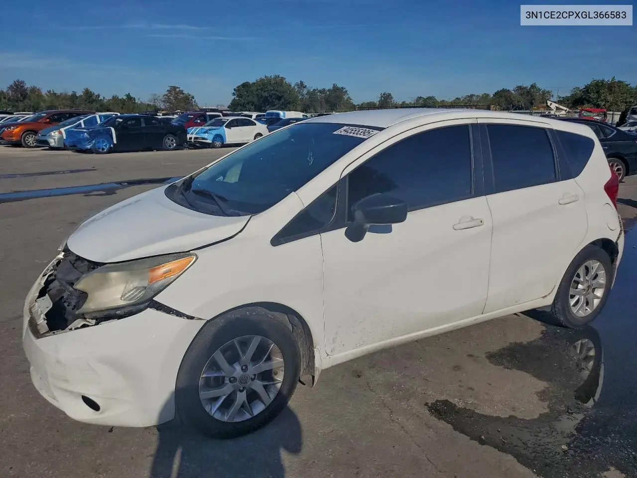 3N1CE2CPXGL366583 2016 Nissan Versa Note S
