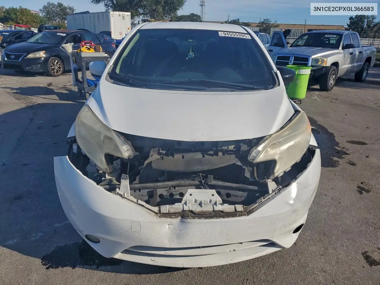3N1CE2CPXGL366583 2016 Nissan Versa Note S