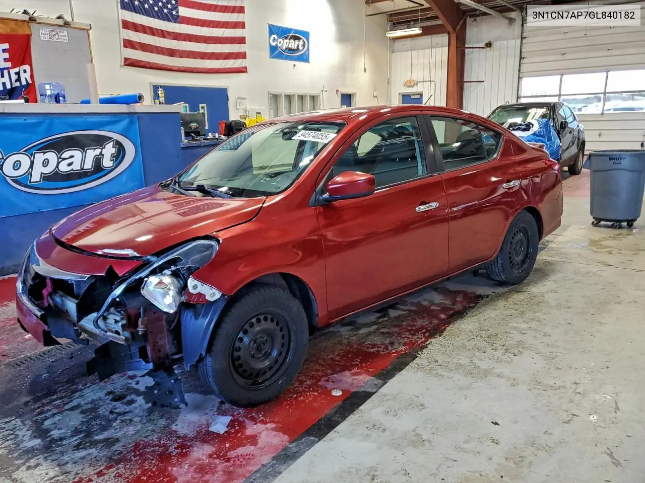 3N1CN7AP7GL840182 2016 Nissan Versa S