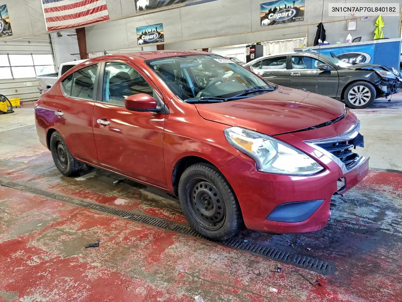 3N1CN7AP7GL840182 2016 Nissan Versa S