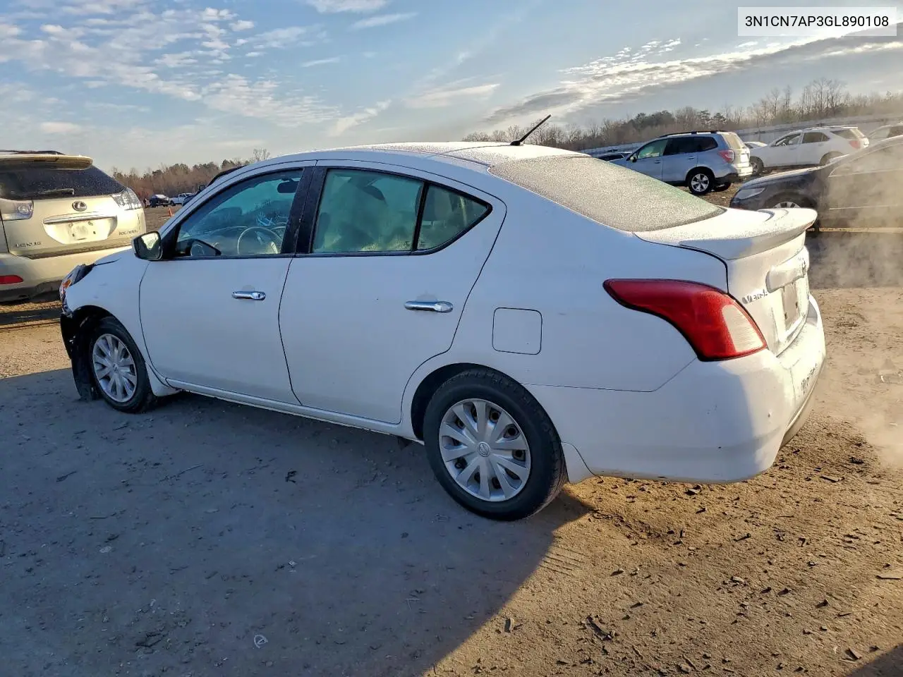 3N1CN7AP3GL890108 2016 Nissan Versa S