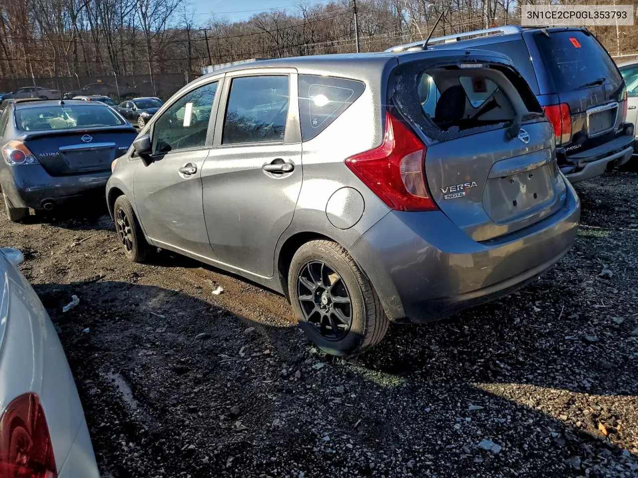 3N1CE2CP0GL353793 2016 Nissan Versa Note S