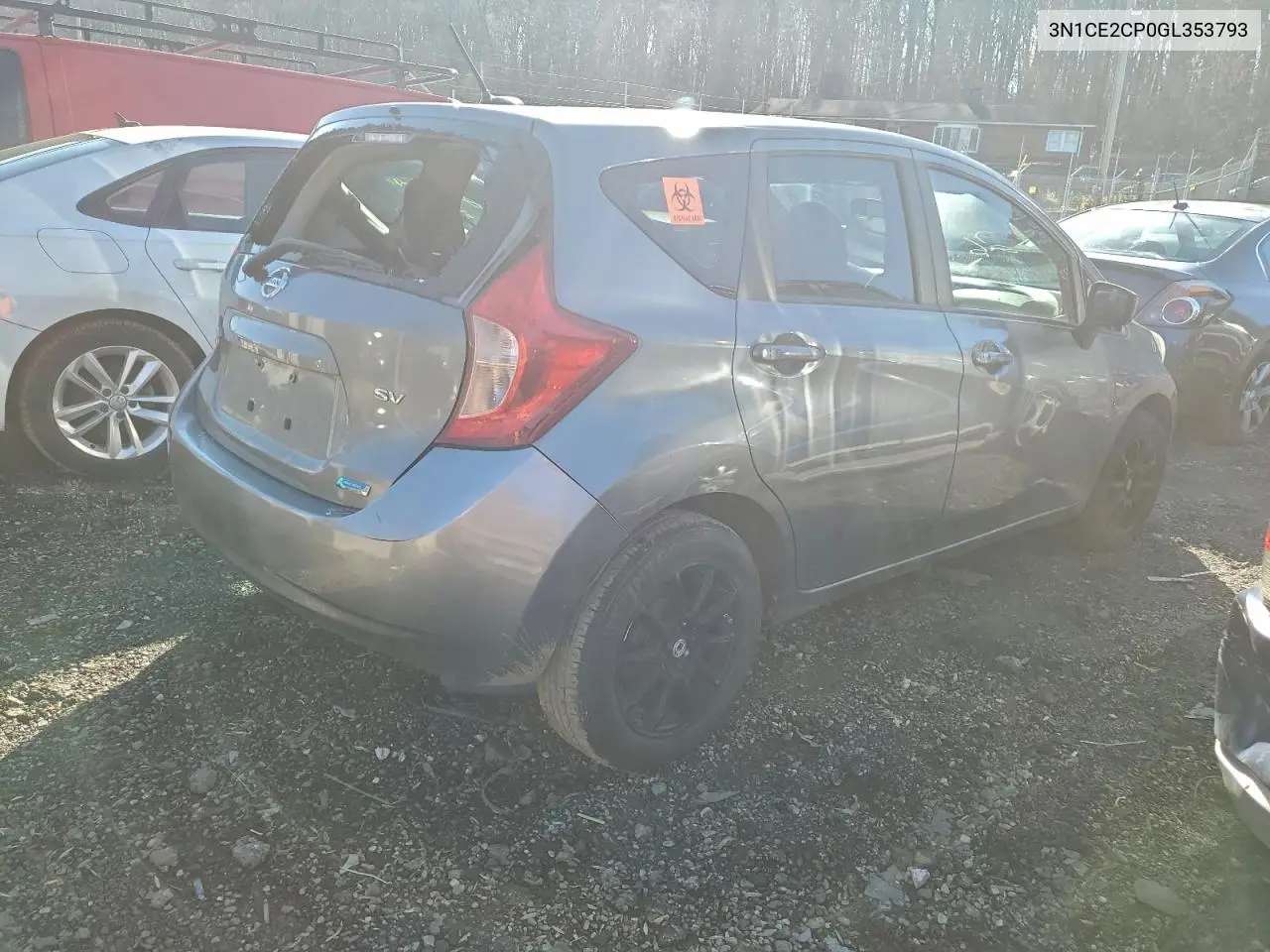 3N1CE2CP0GL353793 2016 Nissan Versa Note S