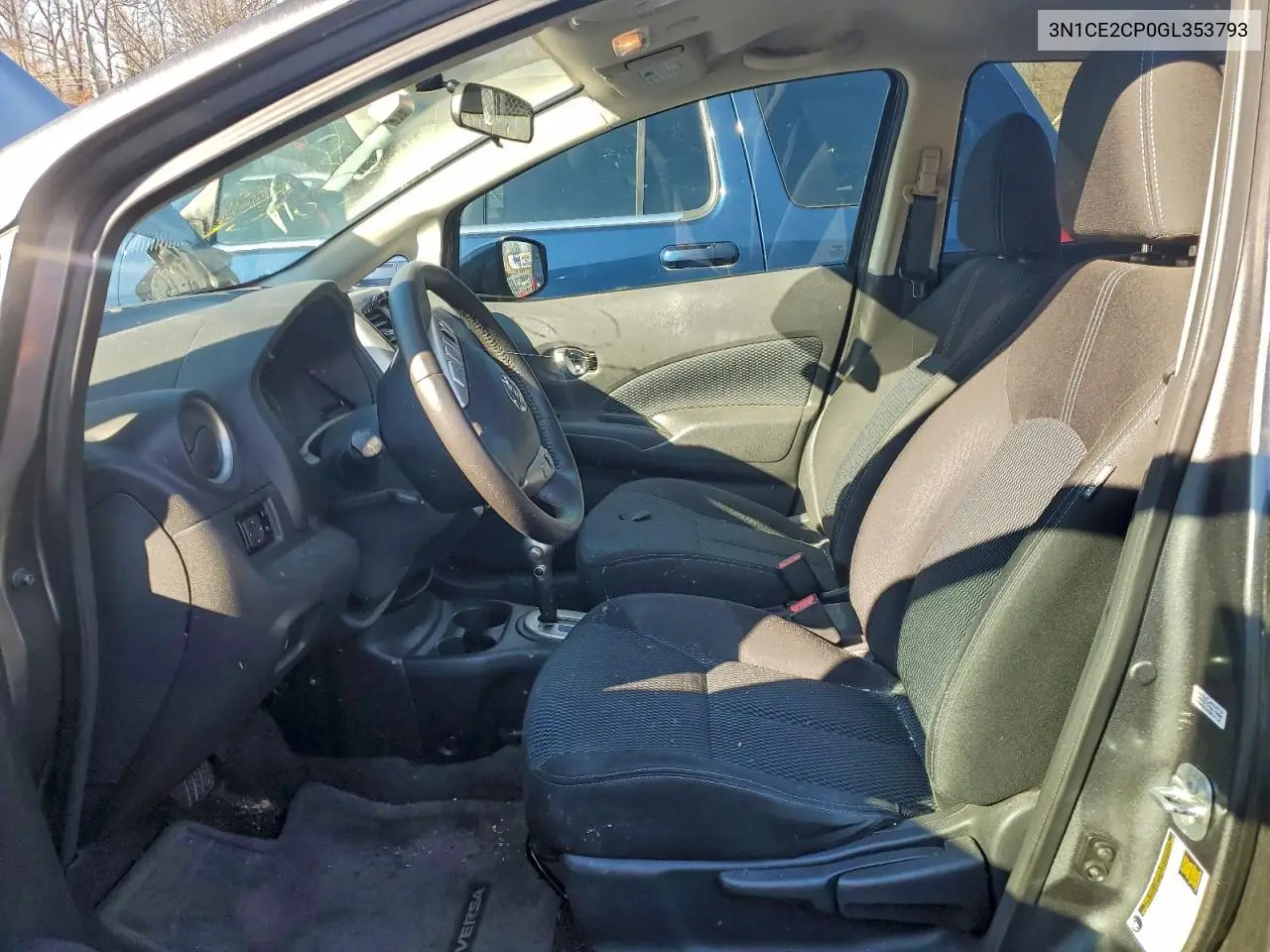 3N1CE2CP0GL353793 2016 Nissan Versa Note S
