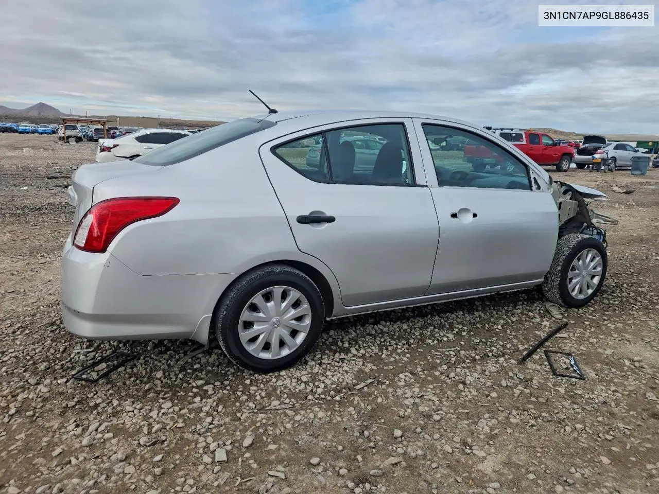 3N1CN7AP9GL886435 2016 Nissan Versa S