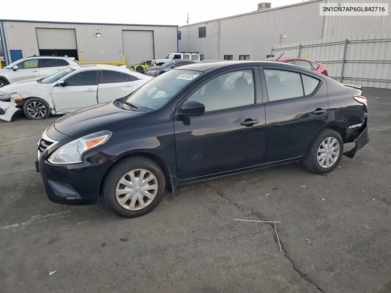 3N1CN7AP6GL842716 2016 Nissan Versa S