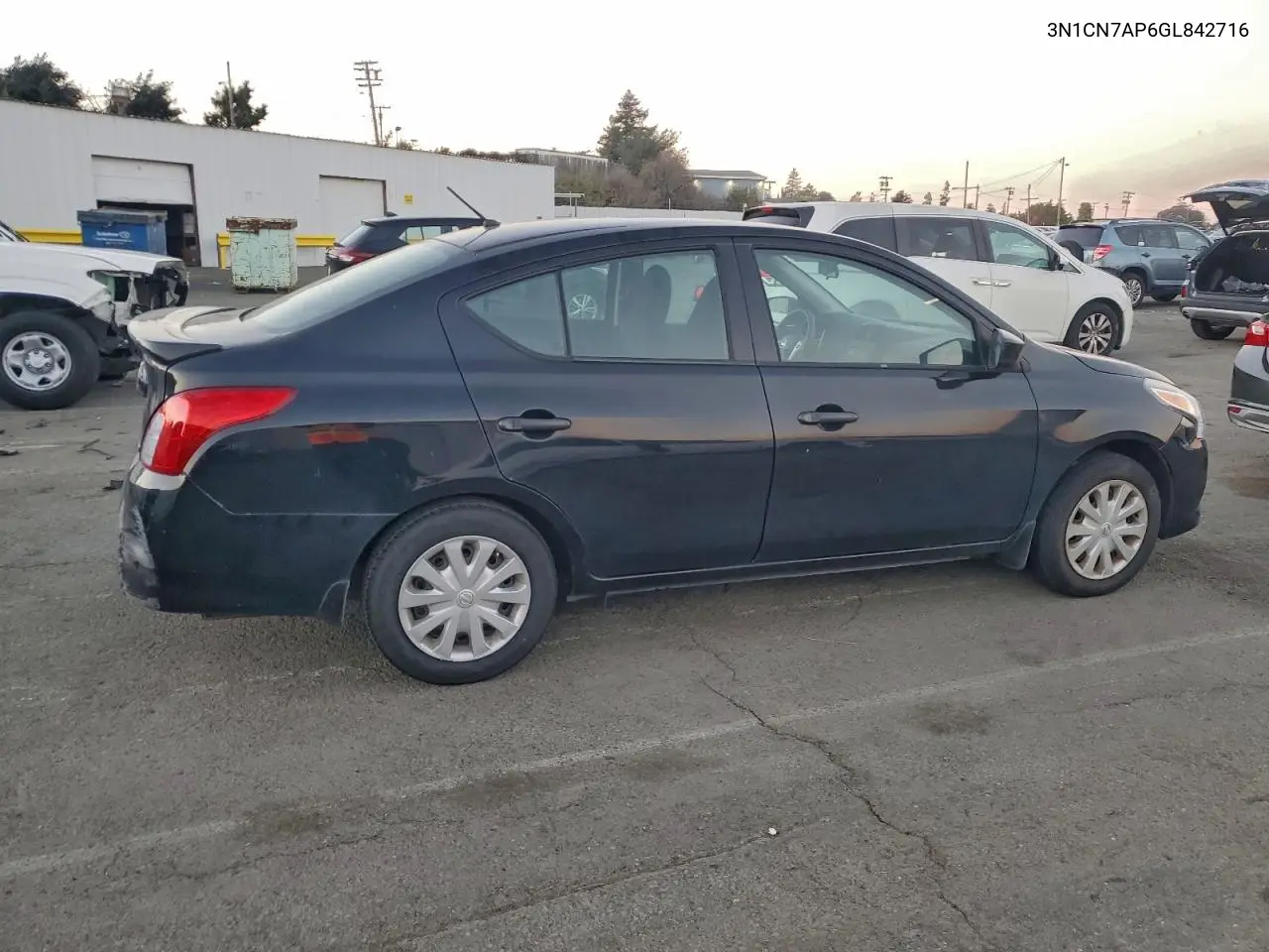 3N1CN7AP6GL842716 2016 Nissan Versa S