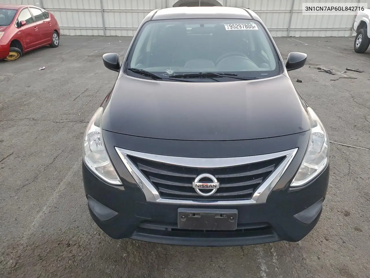 3N1CN7AP6GL842716 2016 Nissan Versa S