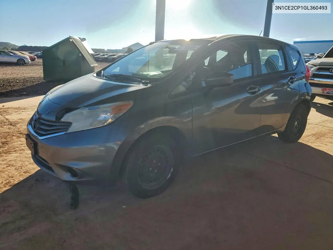 3N1CE2CP1GL360493 2016 Nissan Versa Note S