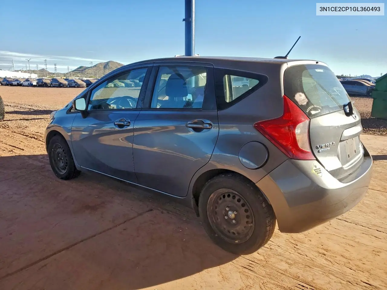 3N1CE2CP1GL360493 2016 Nissan Versa Note S