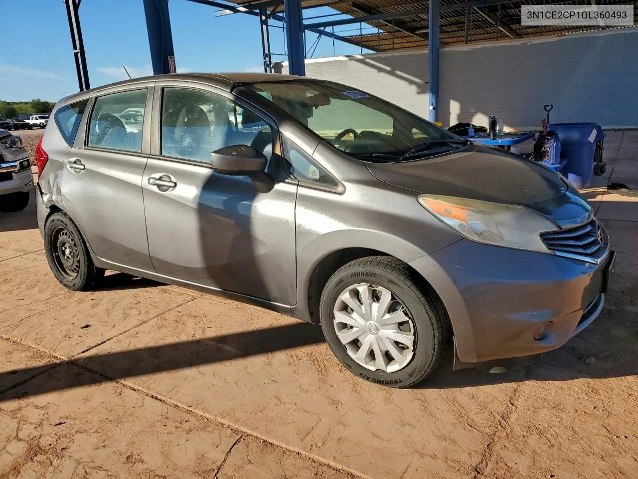 3N1CE2CP1GL360493 2016 Nissan Versa Note S