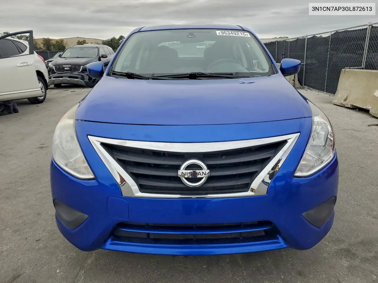 3N1CN7AP3GL872613 2016 Nissan Versa S