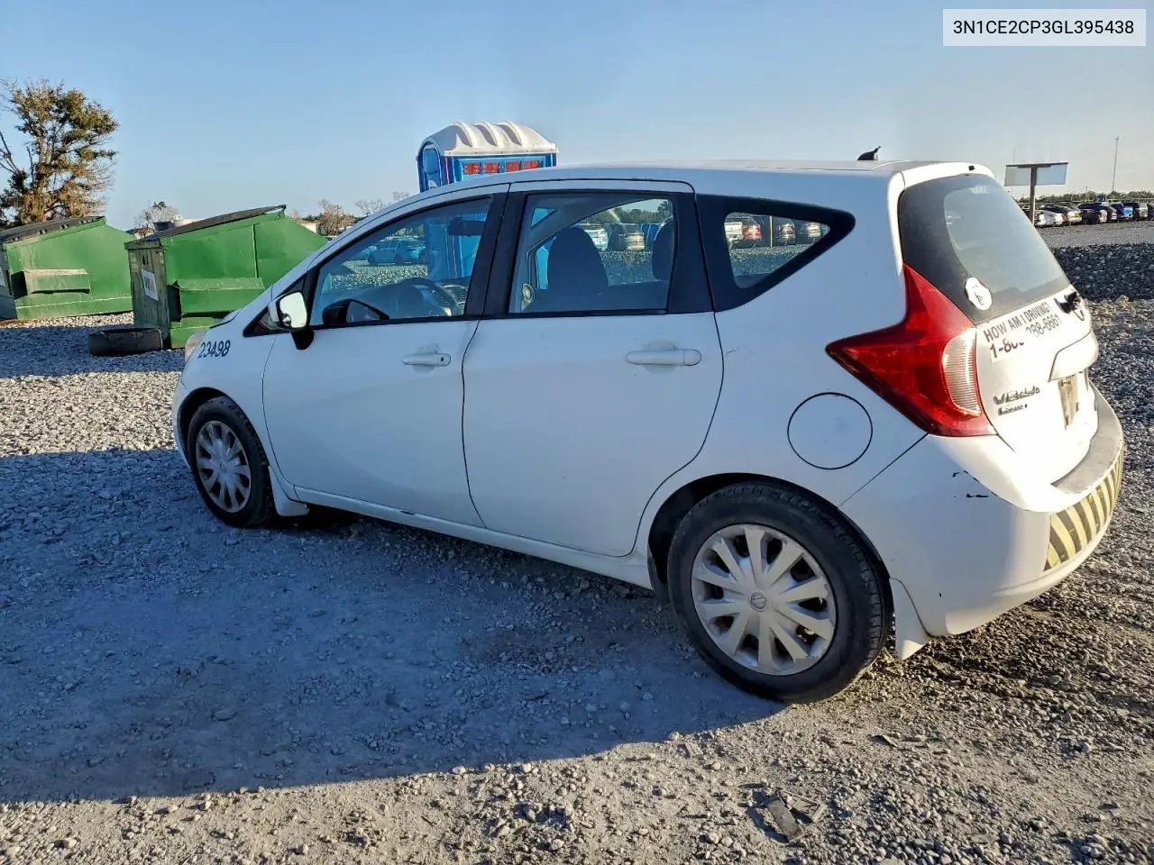 3N1CE2CP3GL395438 2016 Nissan Versa Note S