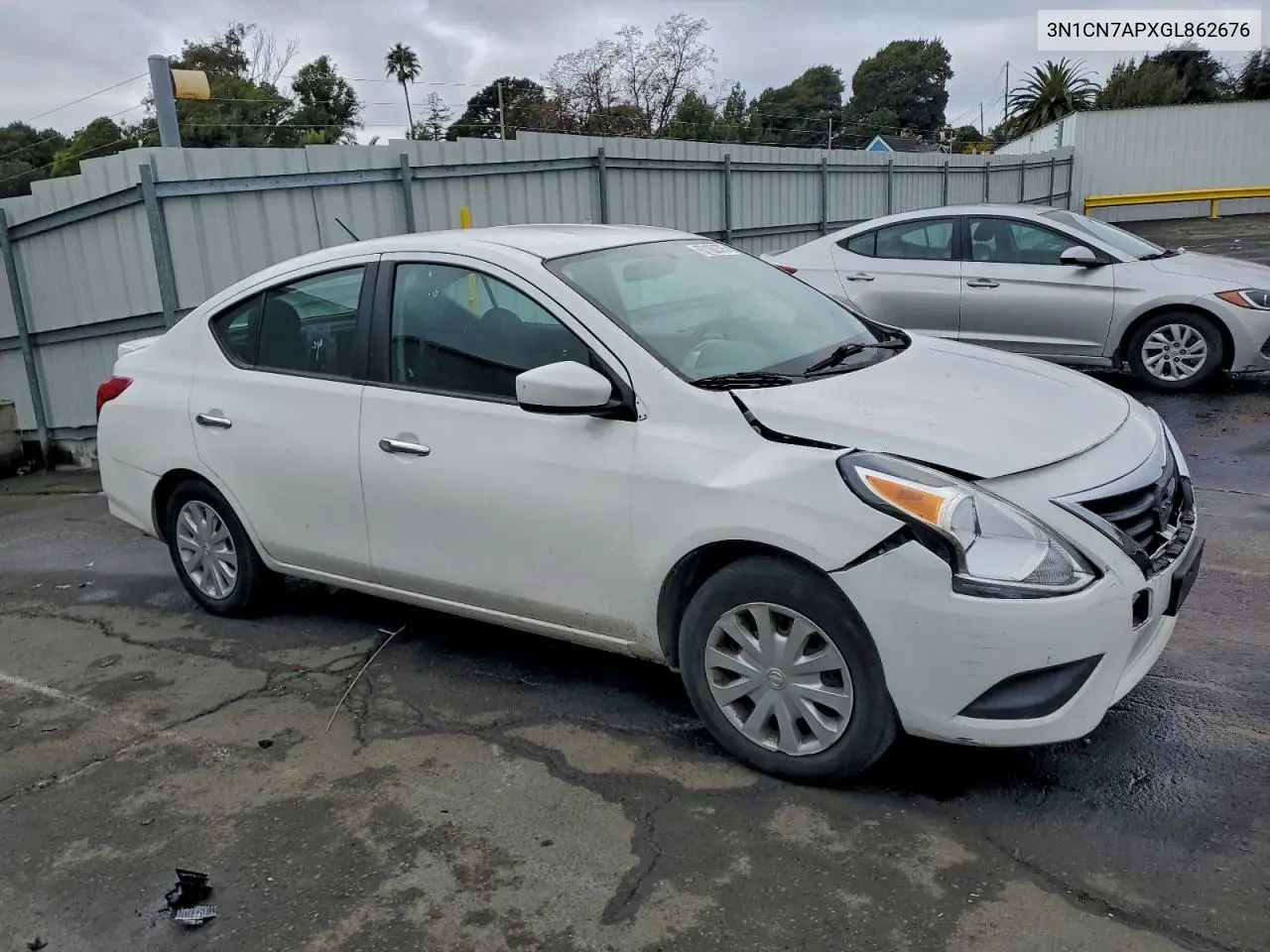 3N1CN7APXGL862676 2016 Nissan Versa S