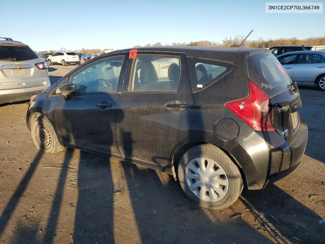 3N1CE2CP7GL366749 2016 Nissan Versa Note S
