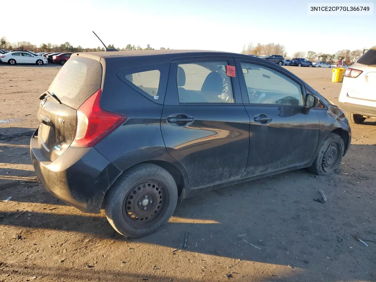 3N1CE2CP7GL366749 2016 Nissan Versa Note S