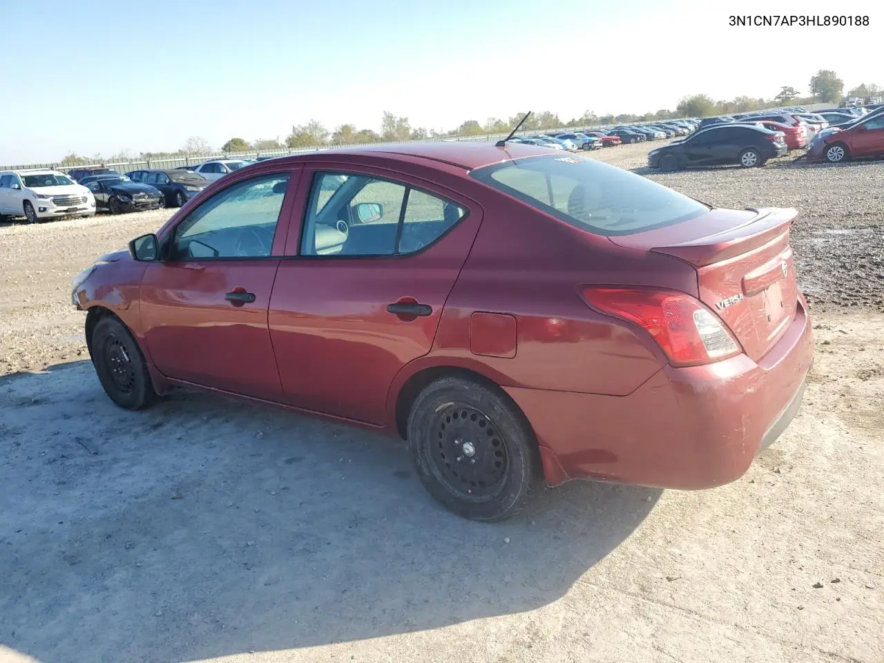 3N1CN7AP3HL890188 2017 Nissan Versa S