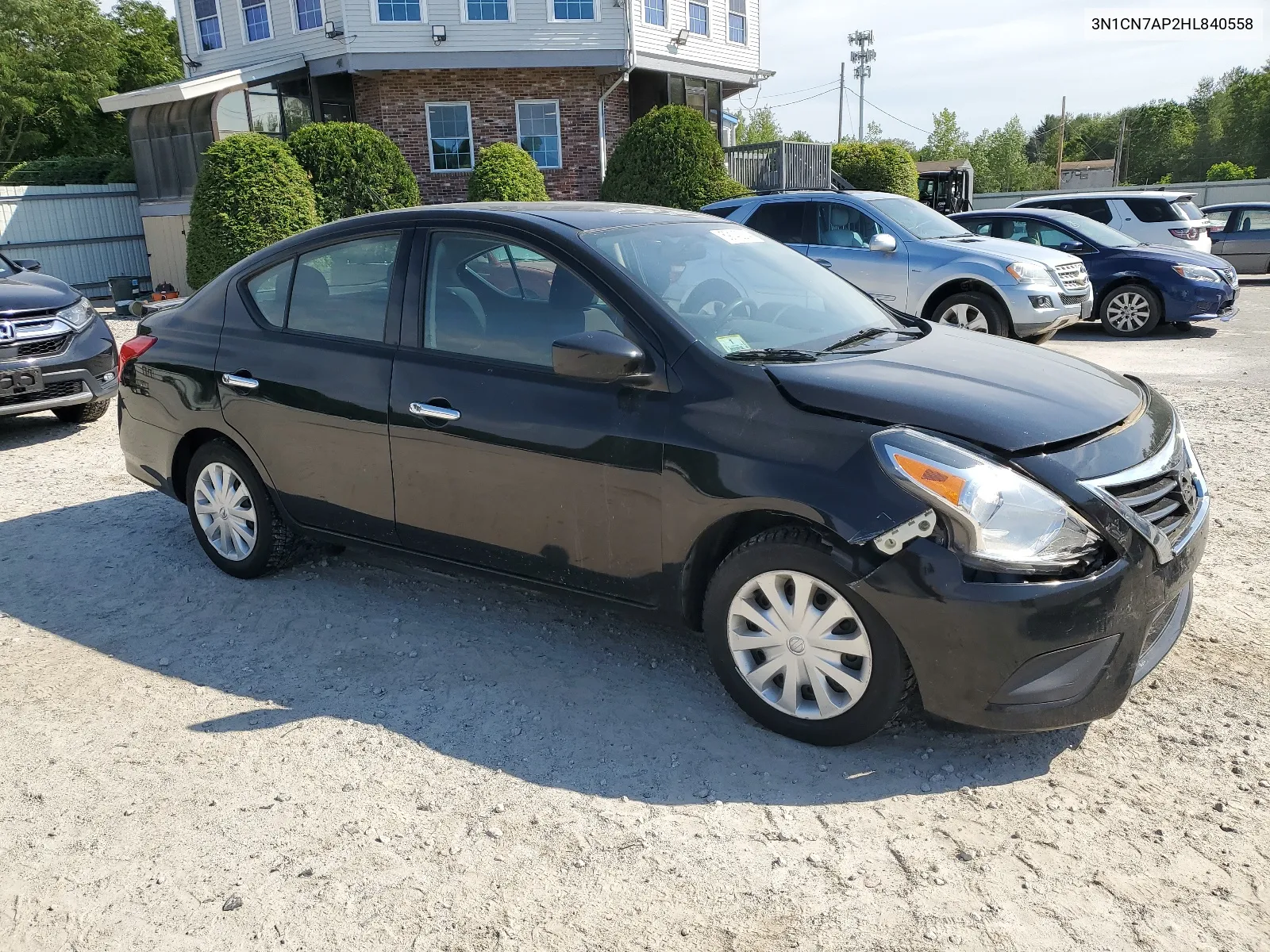 2017 Nissan Versa S VIN: 3N1CN7AP2HL840558 Lot: 59143214