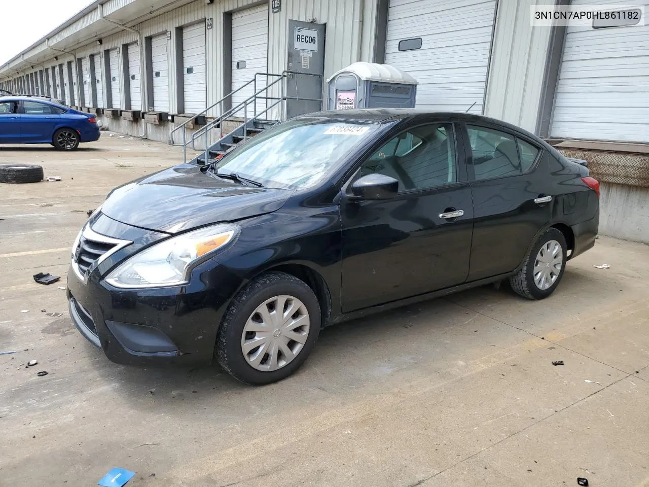 2017 Nissan Versa S VIN: 3N1CN7AP0HL861182 Lot: 67033424