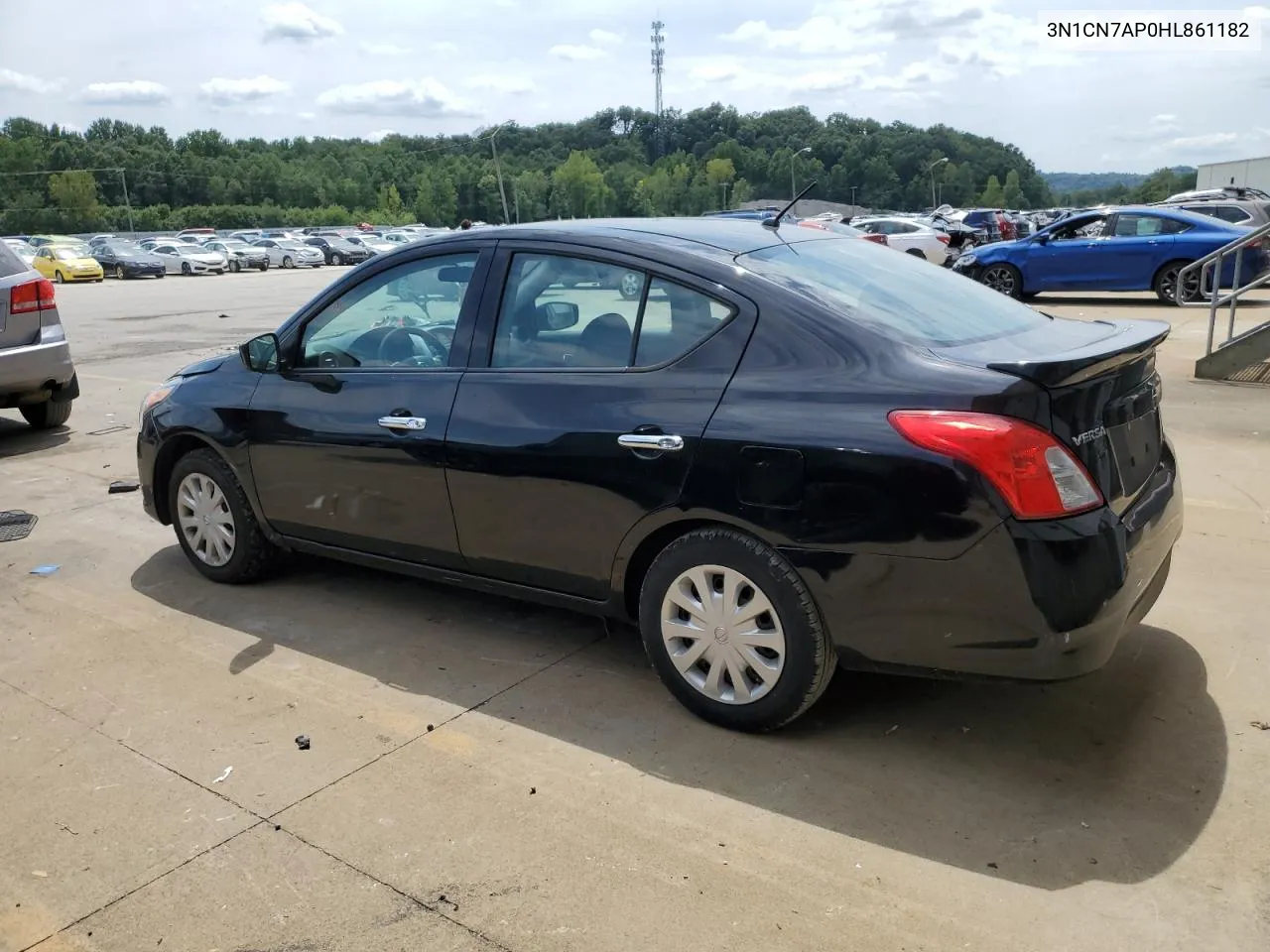 2017 Nissan Versa S VIN: 3N1CN7AP0HL861182 Lot: 67033424