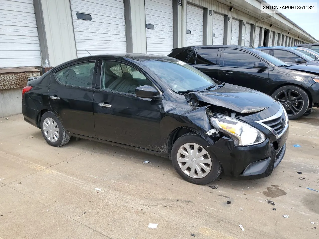 2017 Nissan Versa S VIN: 3N1CN7AP0HL861182 Lot: 67033424