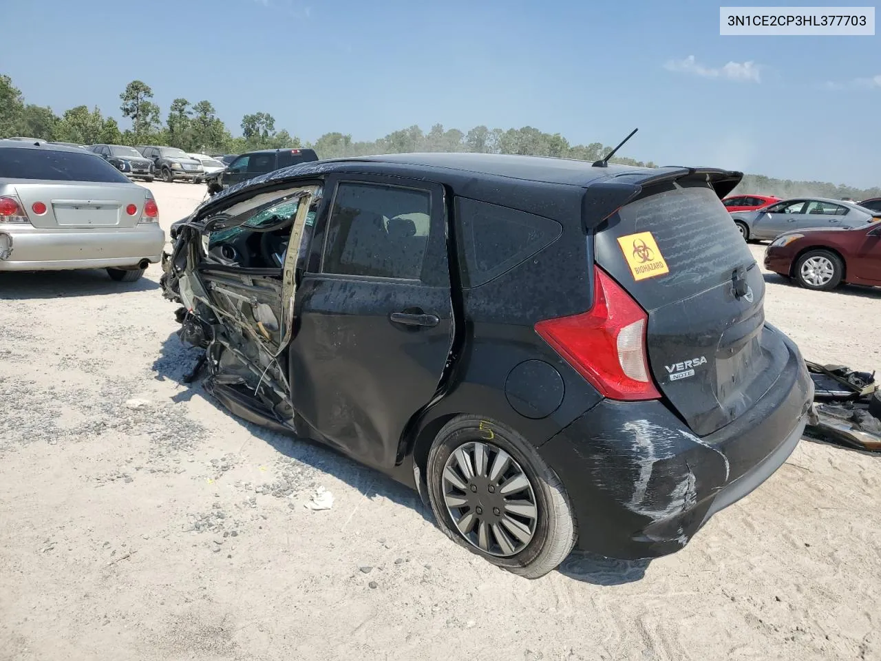 2017 Nissan Versa Note S VIN: 3N1CE2CP3HL377703 Lot: 68297124