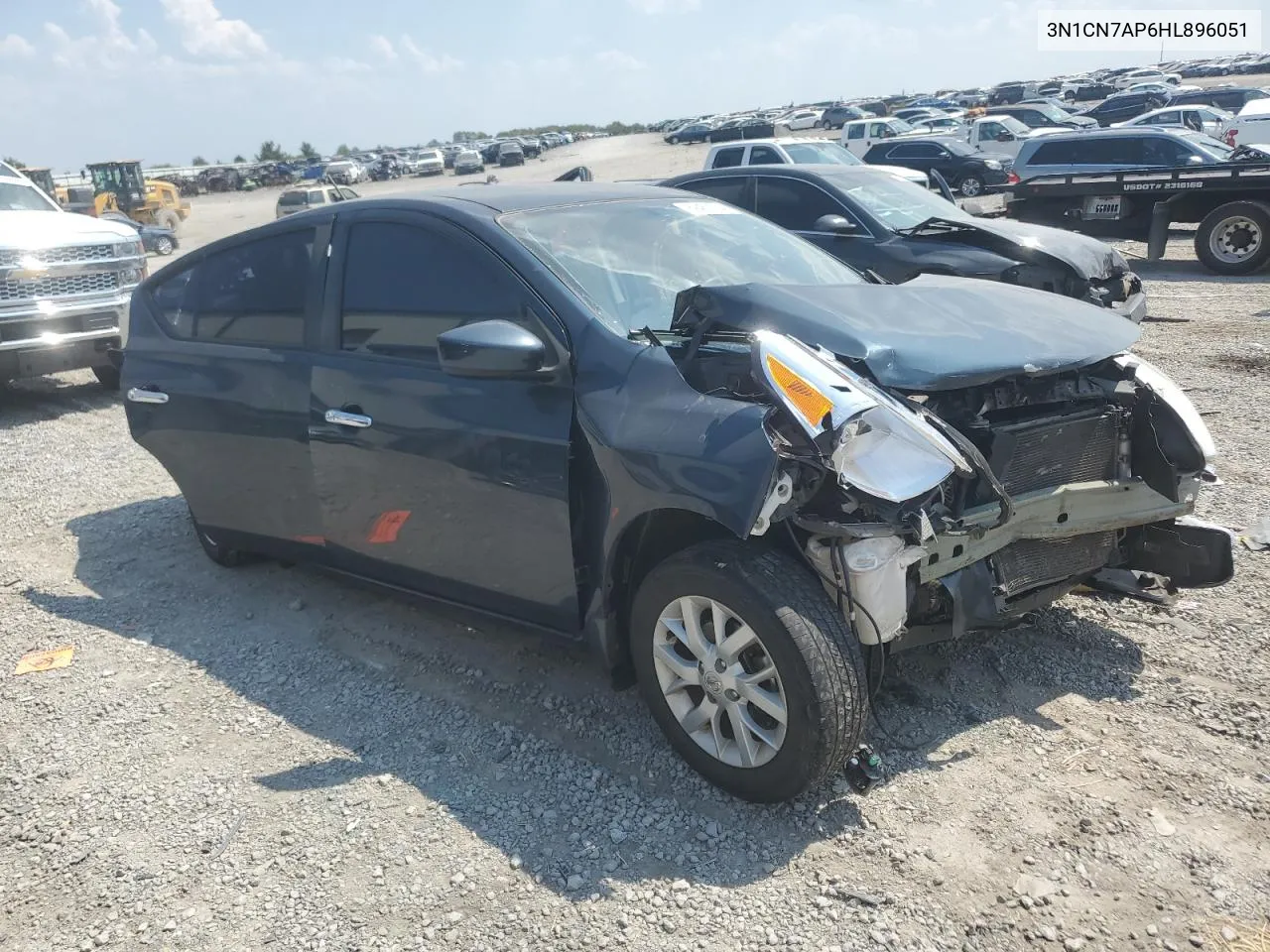 2017 Nissan Versa S VIN: 3N1CN7AP6HL896051 Lot: 69452584