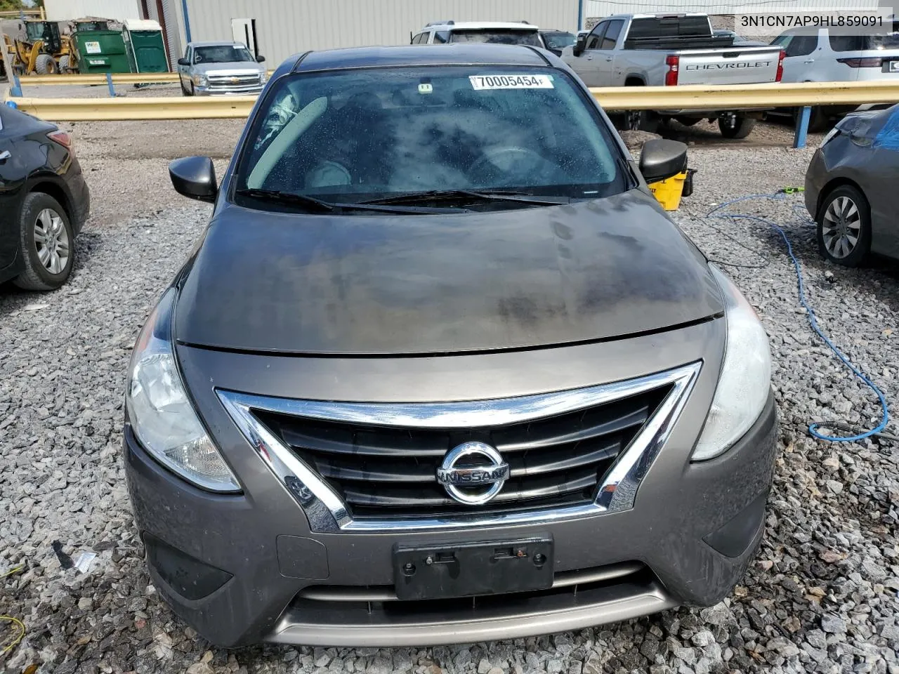 2017 Nissan Versa S VIN: 3N1CN7AP9HL859091 Lot: 70005454