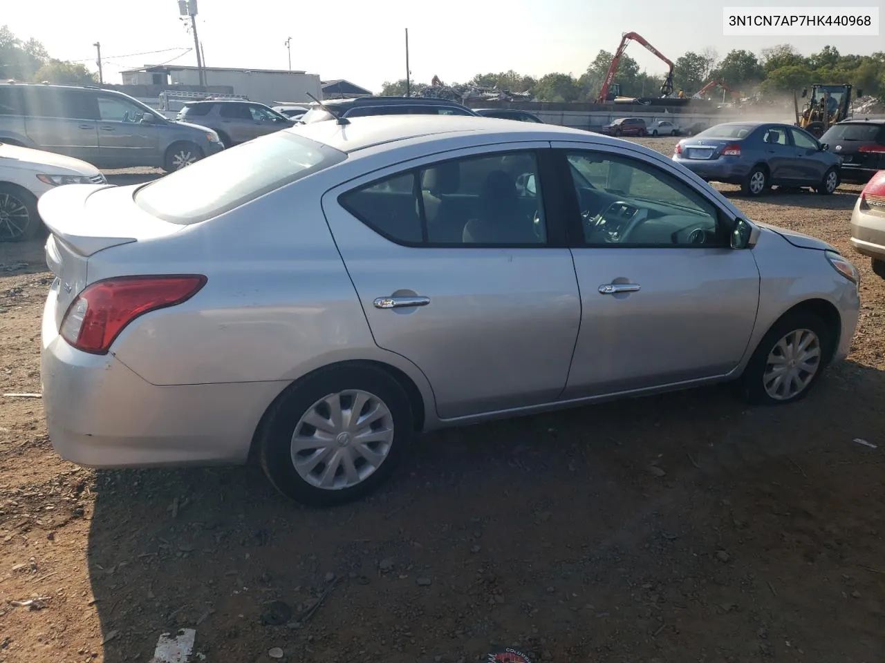 2017 Nissan Versa S VIN: 3N1CN7AP7HK440968 Lot: 71364614