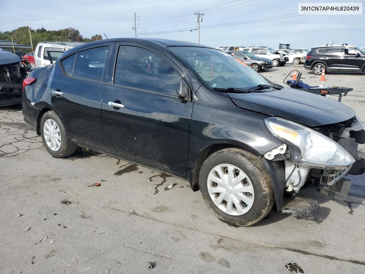 2017 Nissan Versa S VIN: 3N1CN7AP4HL820439 Lot: 71933674