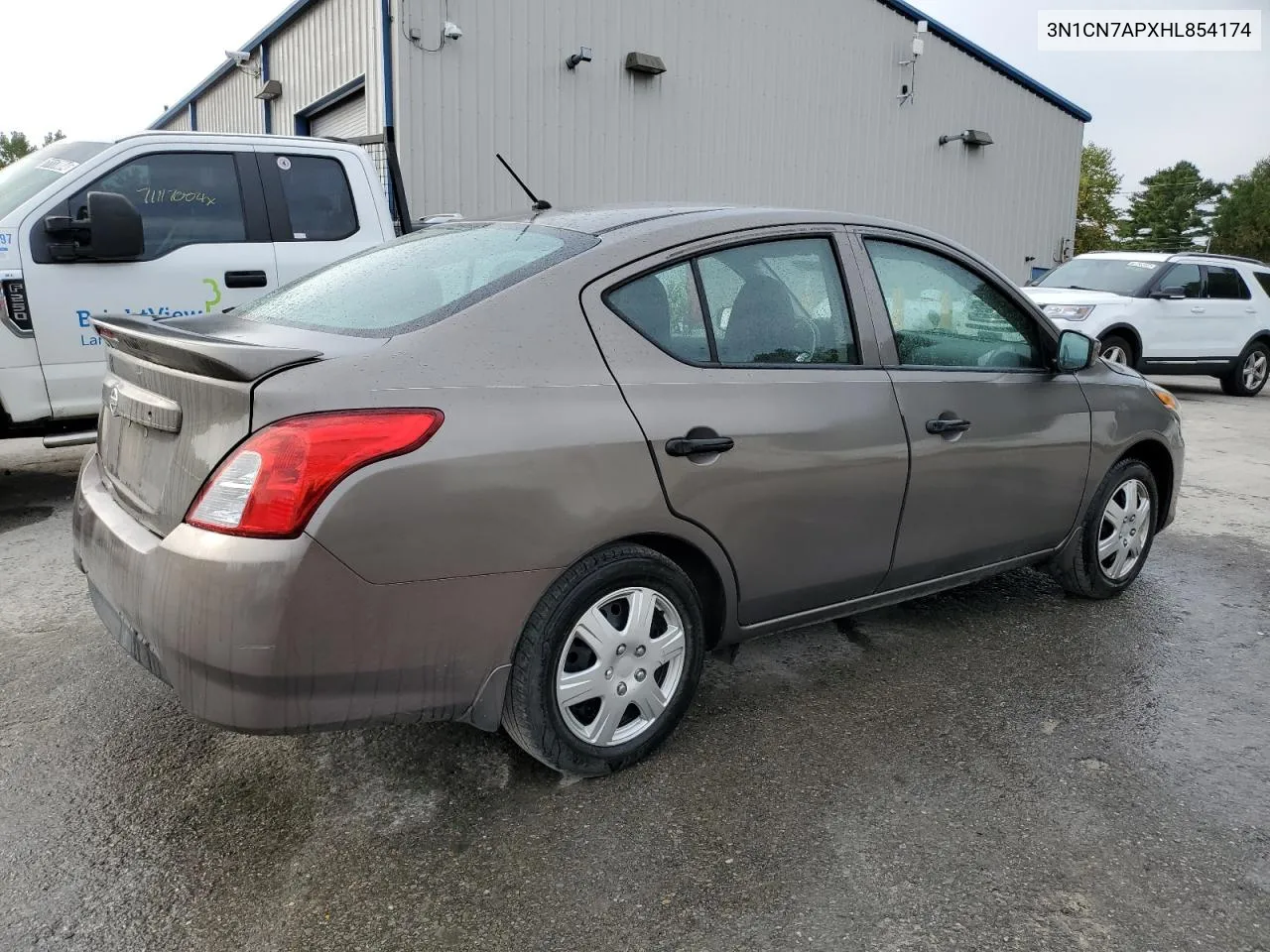 2017 Nissan Versa S VIN: 3N1CN7APXHL854174 Lot: 72136614