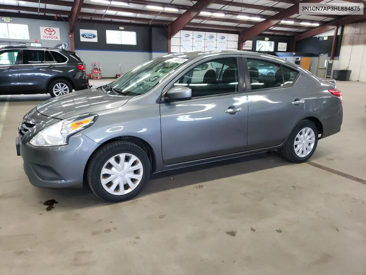 2017 Nissan Versa S VIN: 3N1CN7AP3HL884875 Lot: 72400224