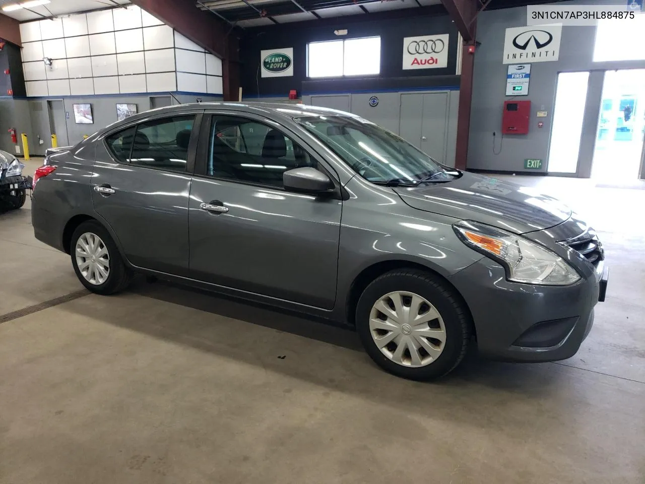 2017 Nissan Versa S VIN: 3N1CN7AP3HL884875 Lot: 72400224