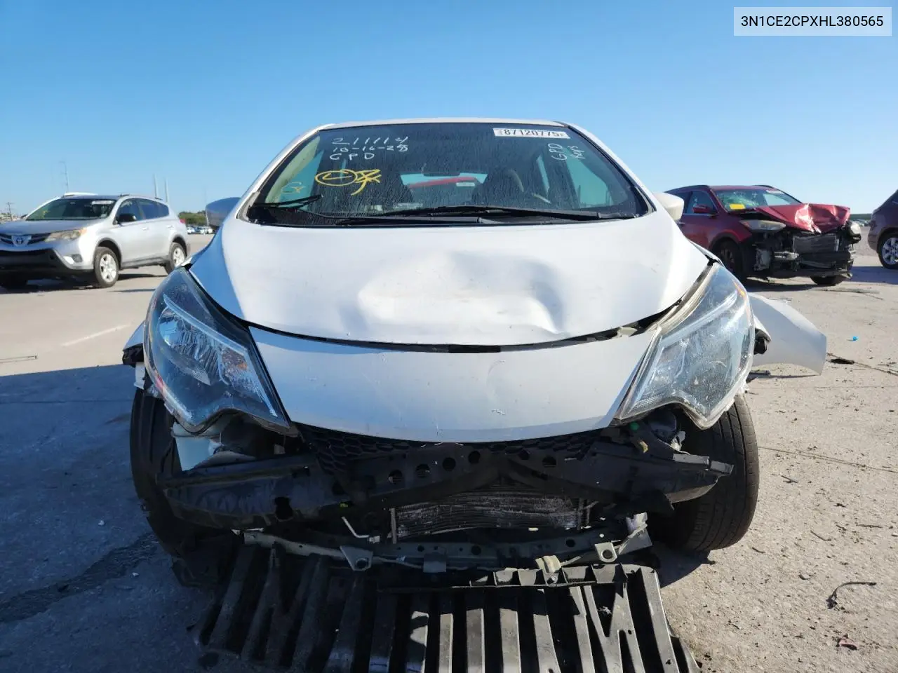 3N1CE2CPXHL380565 2017 Nissan Versa Note S