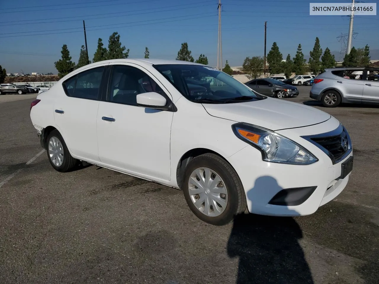 2017 Nissan Versa S VIN: 3N1CN7AP8HL841665 Lot: 73420514