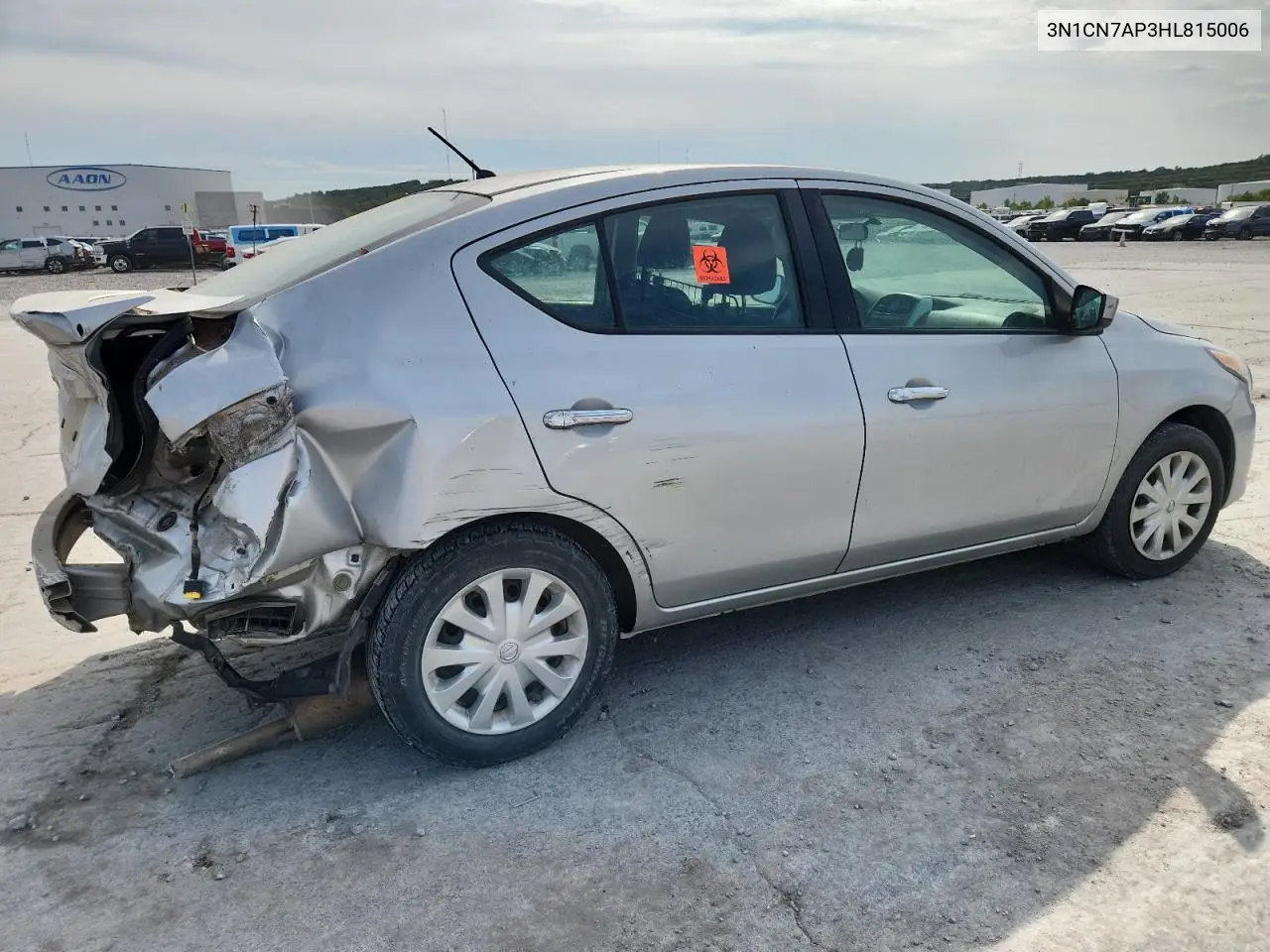 3N1CN7AP3HL815006 2017 Nissan Versa S