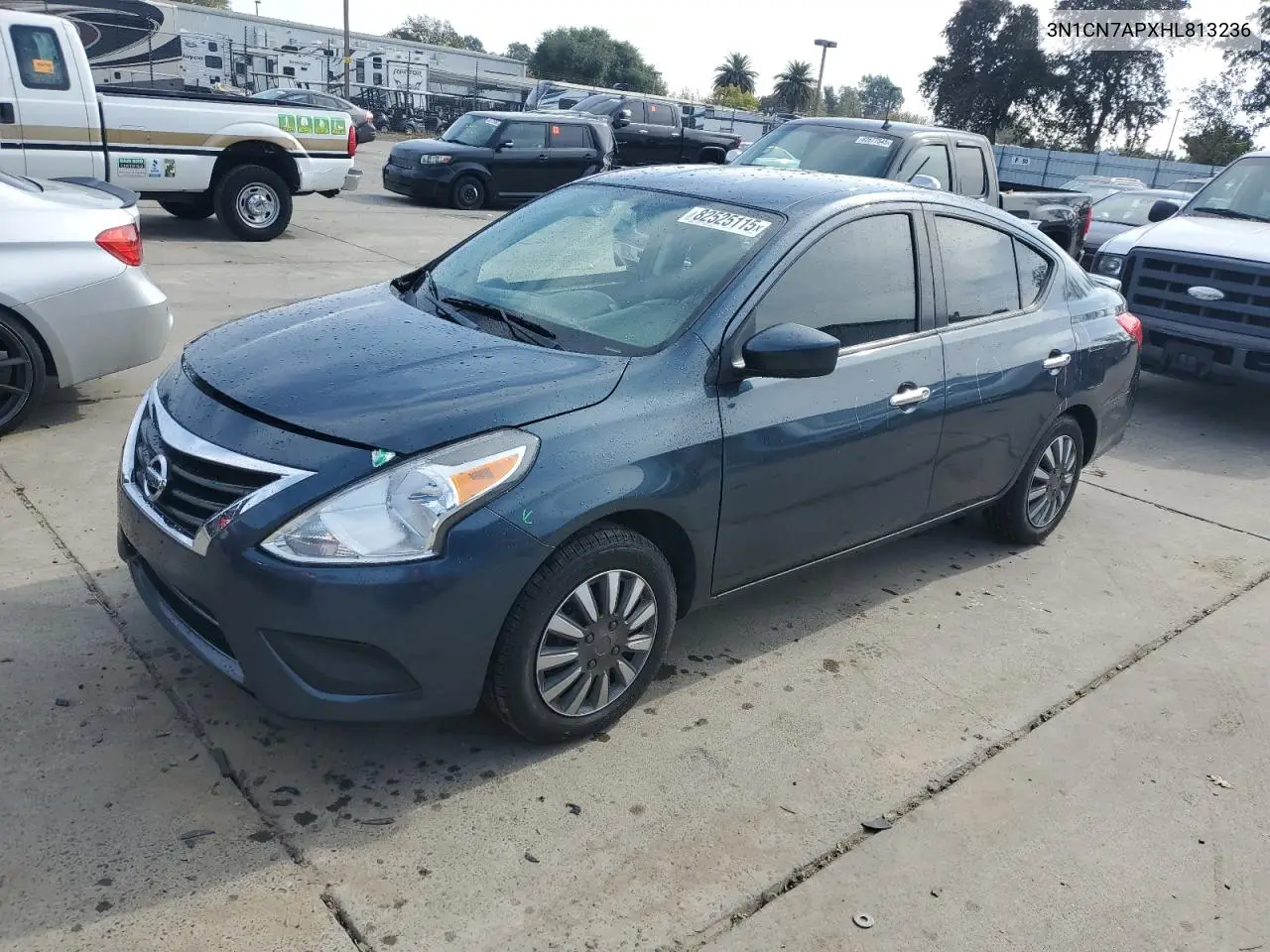 3N1CN7APXHL813236 2017 Nissan Versa S