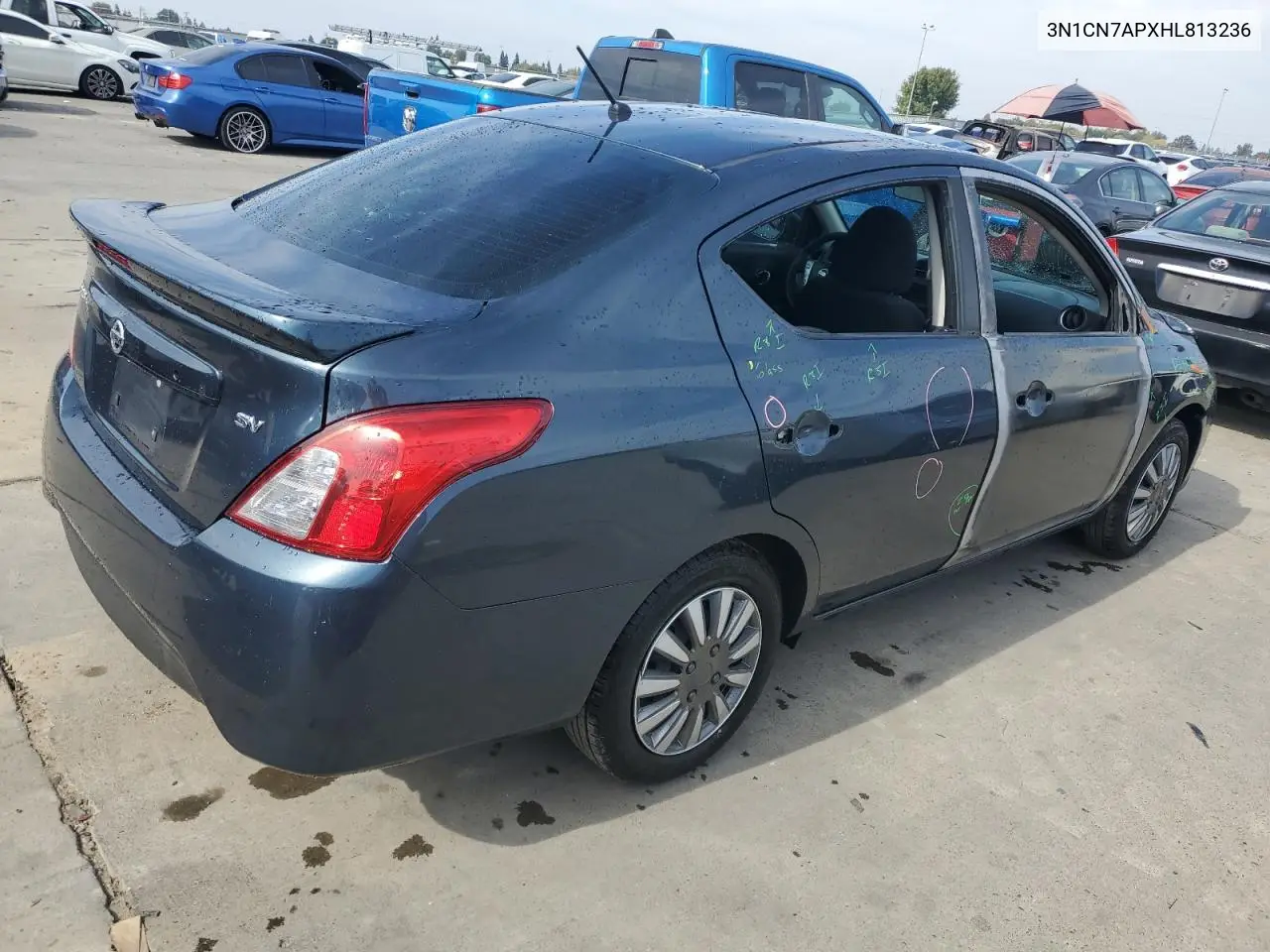 3N1CN7APXHL813236 2017 Nissan Versa S