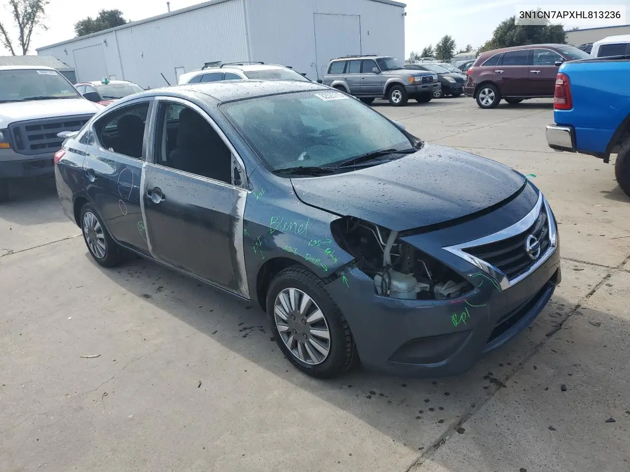 3N1CN7APXHL813236 2017 Nissan Versa S