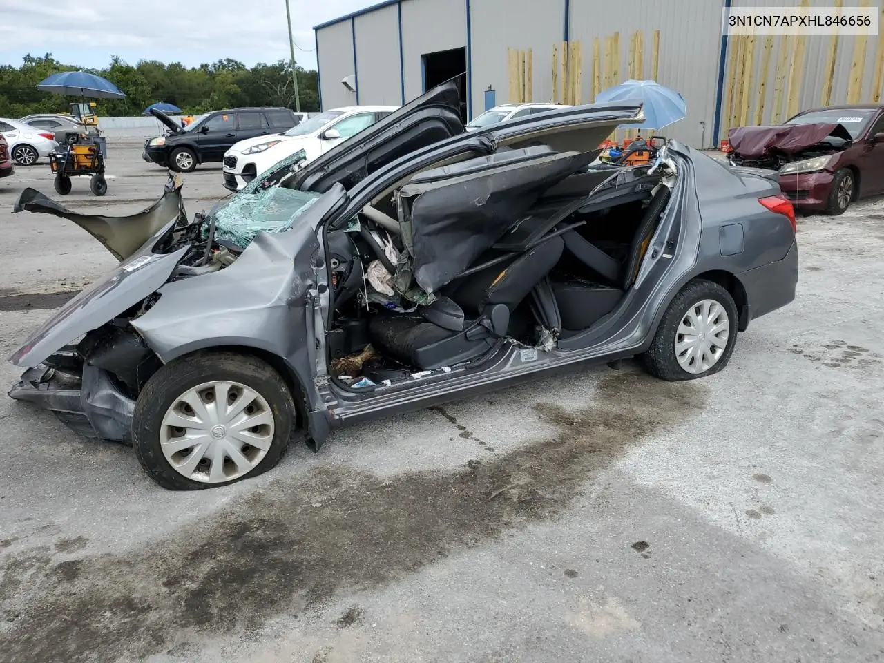 3N1CN7APXHL846656 2017 Nissan Versa S
