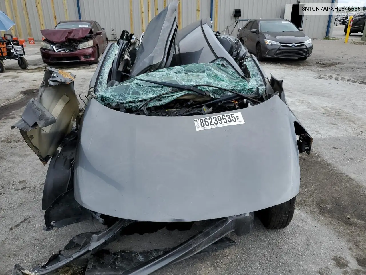 3N1CN7APXHL846656 2017 Nissan Versa S
