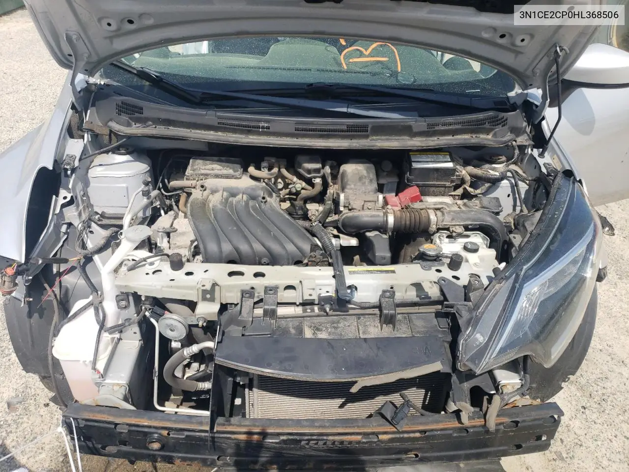 3N1CE2CP0HL368506 2017 Nissan Versa Note S