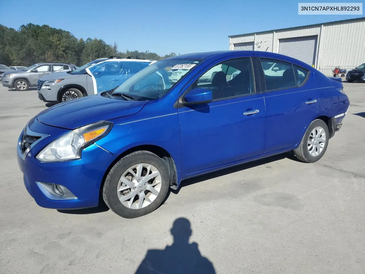 3N1CN7APXHL892293 2017 Nissan Versa S