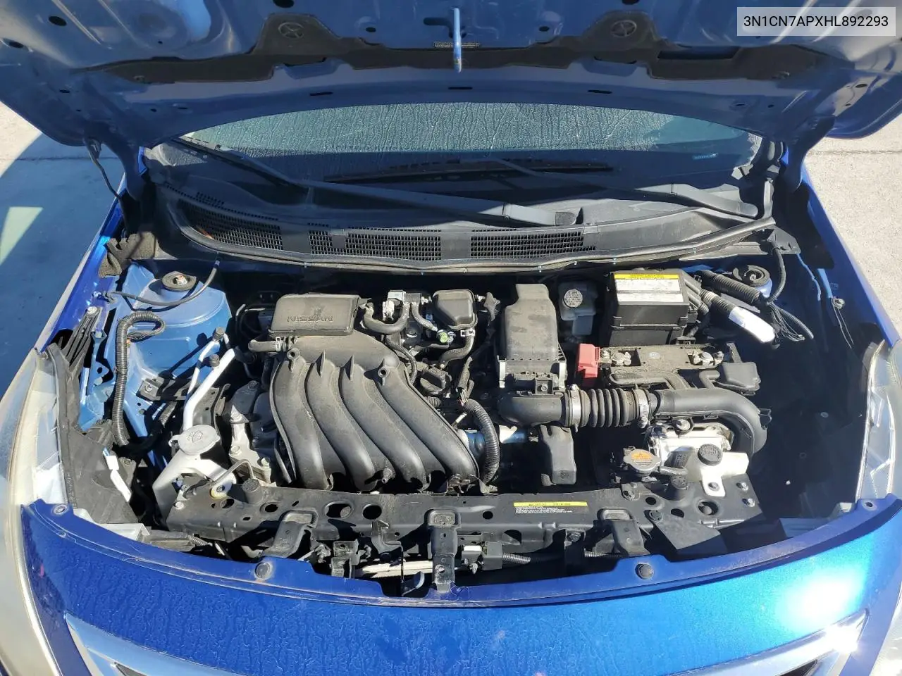 3N1CN7APXHL892293 2017 Nissan Versa S