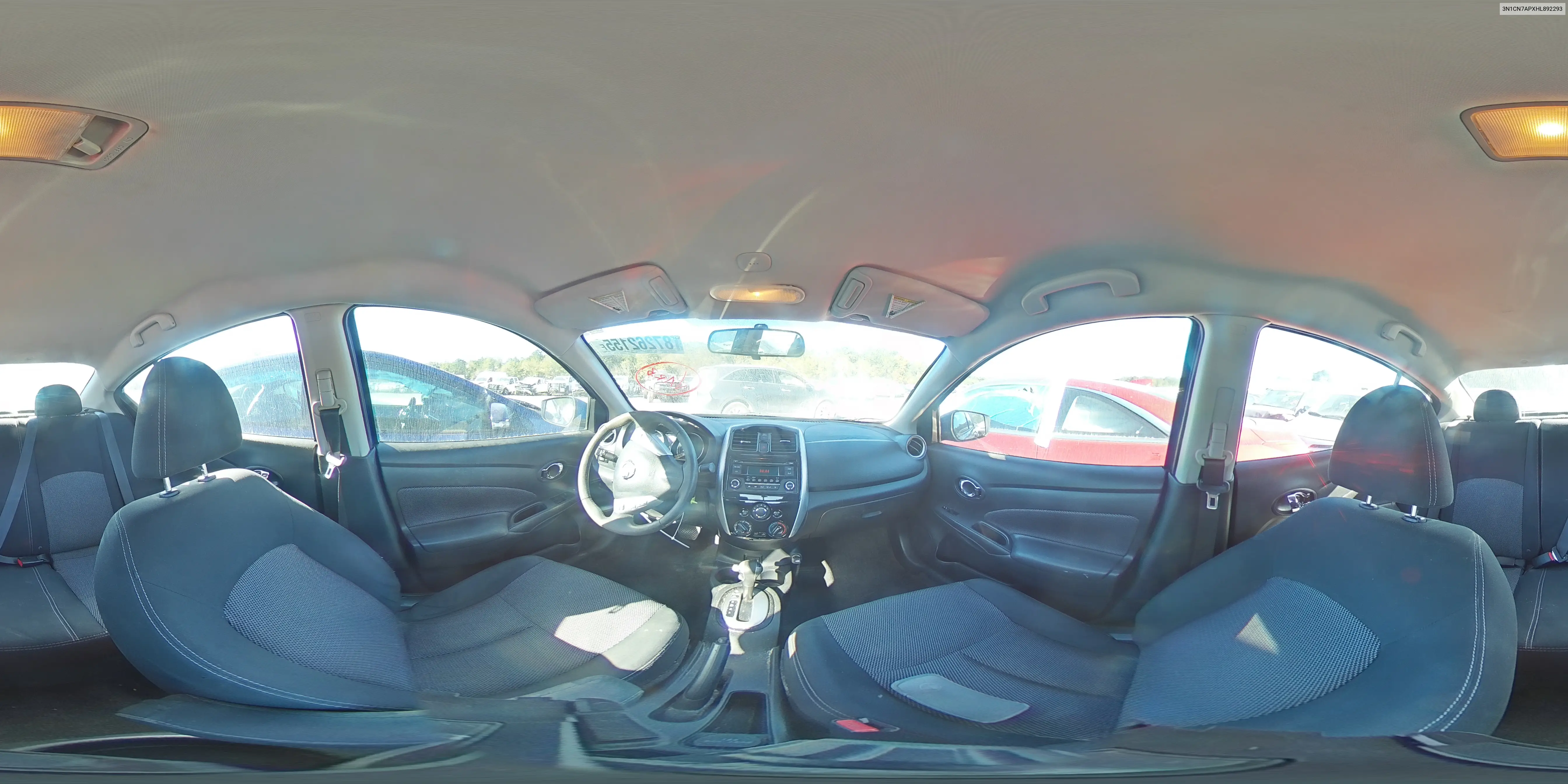 3N1CN7APXHL892293 2017 Nissan Versa S