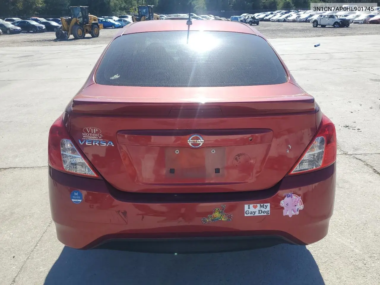 3N1CN7AP0HL901745 2017 Nissan Versa S