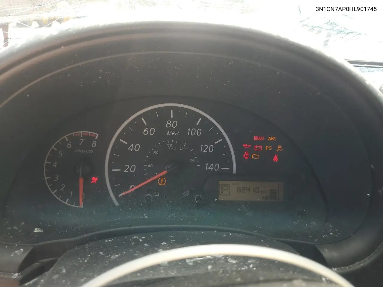 3N1CN7AP0HL901745 2017 Nissan Versa S