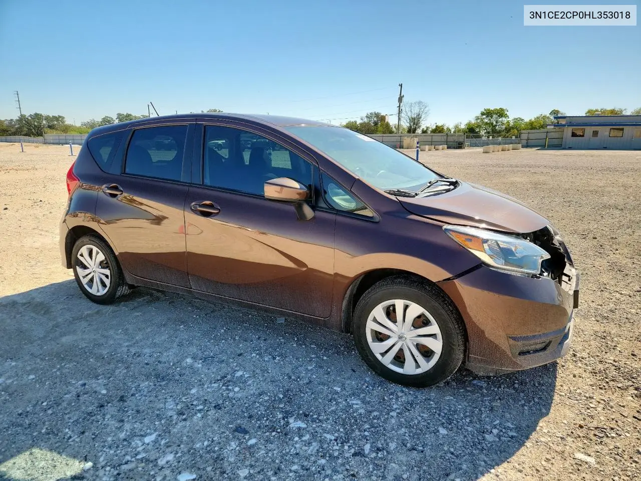 3N1CE2CP0HL353018 2017 Nissan Versa Note S